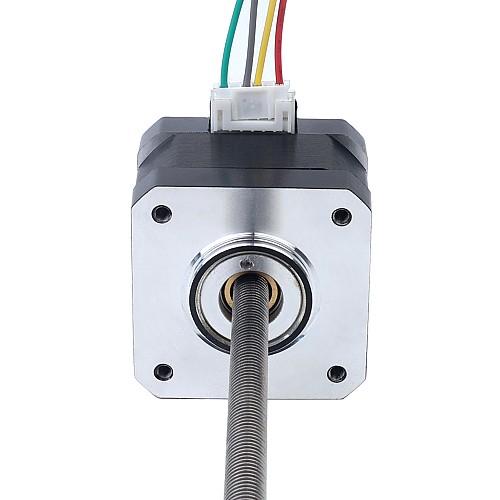 Nema 17 비캡티브 34mm 스택 0.4A 리드 2mm(0.07874) 길이 150mm