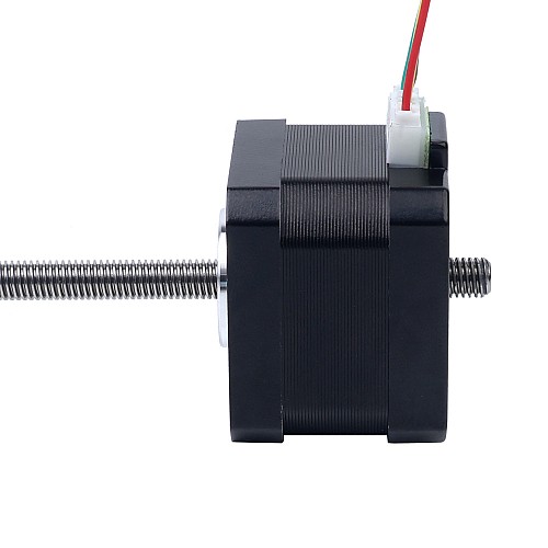 Nema 17 비캡티브 34mm 스택 0.84A 리드 2mm(0.07874") 길이 200mm