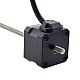 NEMA 17 피드스루 모터 Acme 선형 스테퍼 모터 1.5A 34mm 길이 리드 1.27mm(0.05) 스트로크 200mm NEMA 17 피드스루 모터 Acme 선형 스테퍼 모터 1.5A 34mm 길이 리드 1.27mm(0.05) 스트로크 200mm