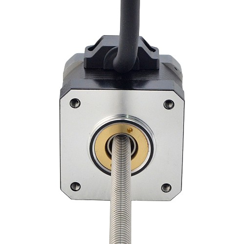NEMA 17 피드스루 모터 Acme 선형 스테퍼 모터 1.5A 34mm 길이 리드 1.27mm(0.05) 스트로크 200mm NEMA 17 피드스루 모터 Acme 선형 스테퍼 모터 1.5A 34mm 길이 리드 1.27mm(0.05) 스트로크 200mm