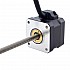 NEMA 17 피드스루 모터 Acme 선형 스테퍼 모터 1.5A 34mm 길이 리드 1.27mm(0.05") 스트로크 200mm