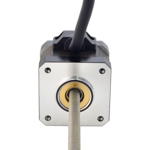 NEMA 17 피드스루 모터 Acme 선형 스테퍼 모터 1.5A 34mm 길이 리드 2.54mm(0.1) 스트로크 200mm