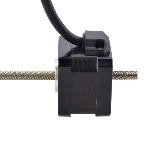 NEMA 17 피드스루 모터 Acme 선형 스테퍼 모터 1.5A 34mm 길이 리드 6.35mm(0.25) 스트로크 200mm