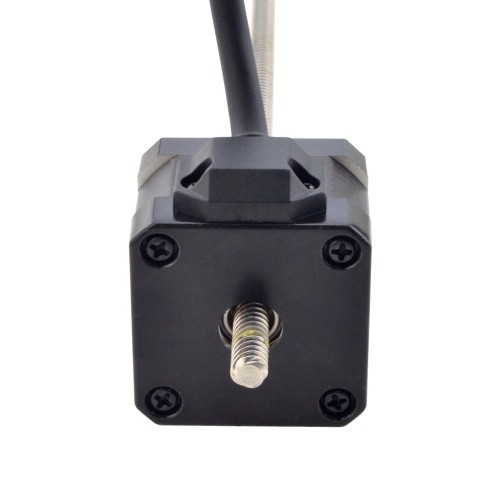 NEMA 17 피드스루 모터 Acme 선형 스테퍼 모터 1.5A 34mm 길이 리드 6.35mm(0.25) 스트로크 200mm
