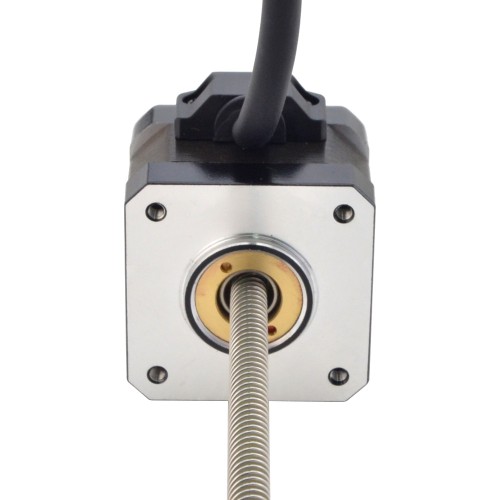 NEMA 17 피드스루 모터 Acme 선형 스테퍼 모터 1.5A 34mm 길이 리드 6.35mm(0.25) 스트로크 200mm