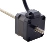 NEMA 17 피드스루 모터 Acme 선형 스테퍼 모터 1.5A 34mm 길이 리드 12.7mm(0.5) 스트로크 200mm