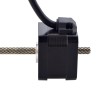 NEMA 17 피드스루 모터 Acme 선형 스테퍼 모터 1.5A 34mm 길이 리드 25.4mm(1) 스트로크 200mm