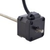 NEMA 17 피드스루 모터 Acme 선형 스테퍼 모터 1.5A 34mm 길이 리드 25.4mm(1) 스트로크 200mm