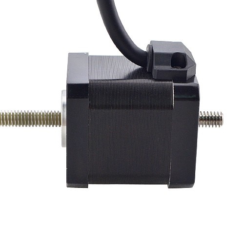 NEMA 17 비캡티브 Acme 선형 스테퍼 모터 2.5A 48mm 스택 나사 리드 1.27mm(0.05) 리드 길이 200mm NEMA 17 비캡티브 Acme 선형 스테퍼 모터 2.5A 48mm 스택 나사 리드 1.27mm(0.05) 리드 길이 200mm