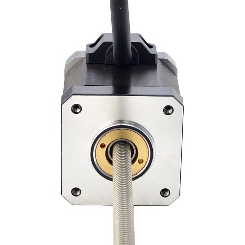 NEMA 17 비캡티브 Acme 선형 스테퍼 모터 2.5A 48mm 스택 나사 리드 1.27mm(0.05) 리드 길이 200mm NEMA 17 비캡티브 Acme 선형 스테퍼 모터 2.5A 48mm 스택 나사 리드 1.27mm(0.05) 리드 길이 200mm
