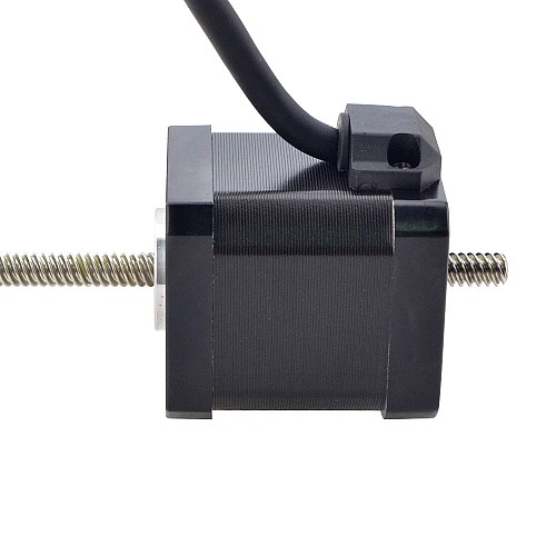 NEMA 17 비캡티브 Acme 선형 스테퍼 모터 2.5A 48mm 스택 나사 리드 6.35mm(0.25) 리드 길이 200mm