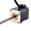 NEMA 17 비캡티브 Acme 선형 스테퍼 모터 2.5A 48mm 스택 나사 리드 25.4mm(1) 리드 길이 200mm