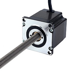 Nema 23 비캡티브 56mm 스택 2.0A 리드 2mm(0.07874") 길이 250mm