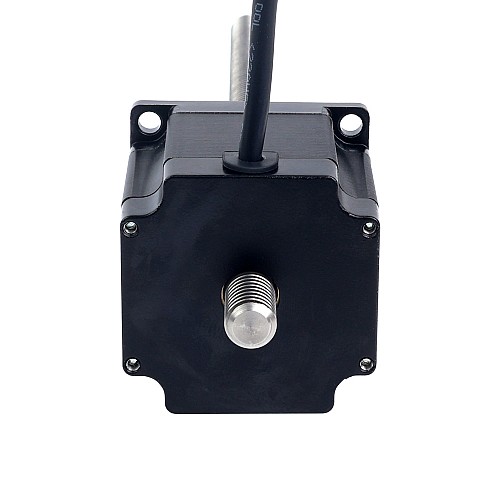 Nema 23 비캡티브 56mm 스택 2.0A 리드 2mm(0.07874") 길이 250mm - 23N22S2004AJ4-250RS | StepperOnline