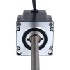 Nema 23 비캡티브 56mm 스택 2.0A 리드 2mm(0.07874") 길이 250mm - 23N22S2004AJ4-250RS | StepperOnline