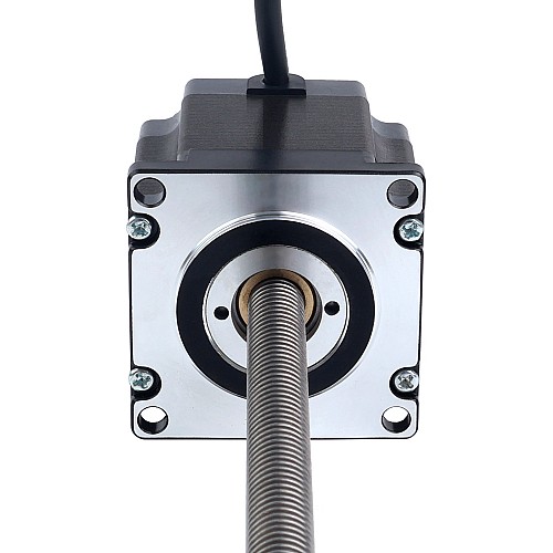 Nema 23 비캡티브 56mm 스택 2.0A 리드 2mm(0.07874") 길이 250mm - 23N22S2004AJ4-250RS | StepperOnline