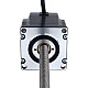 Nema 23 비캡티브 56mm 스택 2.0A 리드 2mm(0.07874") 길이 250mm - 23N22S2004AJ4-250RS | StepperOnline