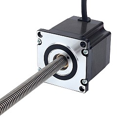 Nema 23 비캡티브 56mm 스택 2.0A 리드 2mm(0.07874") 길이 355mm