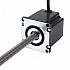 Nema 23 비캡티브 56mm 스택 2.0A 리드 2mm(0.07874") 길이 355mm