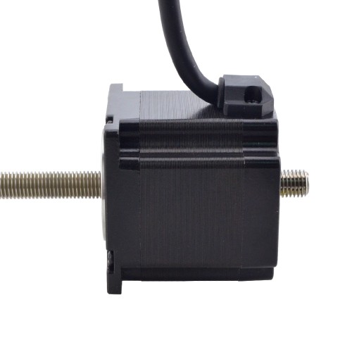 NEMA 23 피드스루 모터 Acme 선형 스테퍼 모터 3.0A 56mm 길이 리드 1.27mm(0.05) 스트로크 250mm