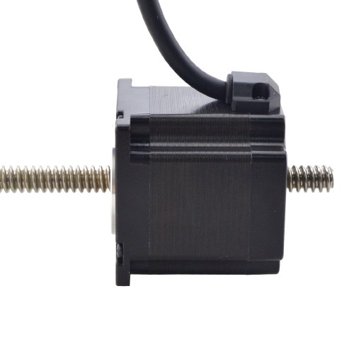 NEMA 23 피드스루 모터 Acme 선형 스테퍼 모터 3.0A 56mm 길이 리드 2.54mm(0.1) 스트로크 250mm