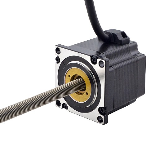 NEMA 23 피드스루 모터 Acme 선형 스테퍼 모터 3.0A 56mm 길이 리드 5.08mm(0.2) 스트로크 250mm
