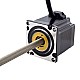 NEMA 23 피드스루 모터 Acme 선형 스테퍼 모터 3.0A 56mm 길이 리드 10.16mm(0.4) 스트로크 250mm