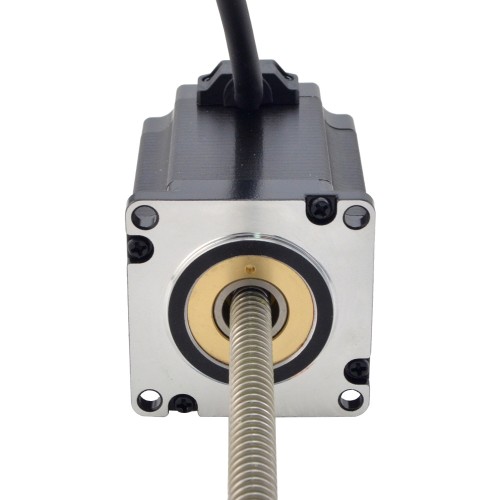 NEMA 23 피드스루 모터 Acme 선형 스테퍼 모터 4.0A 75mm 길이 리드 2.54mm(0.1) 스트로크 250mm