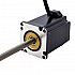 NEMA 23 피드스루 모터 Acme 선형 스테퍼 모터 4.0A 75mm 길이 리드 5.08mm(0.2") 스트로크 250mm