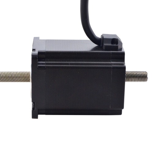 NEMA 23 피드스루 모터 Acme 선형 스테퍼 모터 4.0A 75mm 길이 리드 10.16mm(0.4) 스트로크 250mm