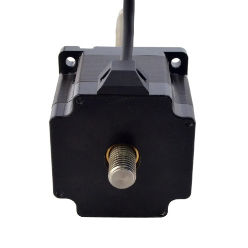 NEMA 34 비캡티브 Acme 선형 스테퍼 모터 5.5A 76mm 스택 나사 리드 2.54mm(0.1) 리드 길이 300mm