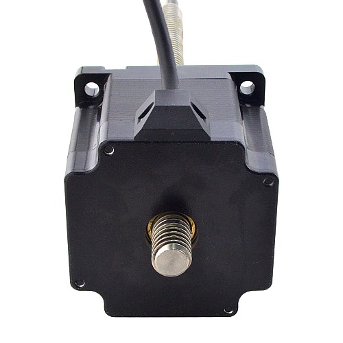 NEMA 34 비캡티브 Acme 선형 스테퍼 모터 5.5A 76mm 스택 나사 리드 6.35mm(0.25) 리드 길이 300mm NEMA 34 비캡티브 Acme 선형 스테퍼 모터 5.5A 76mm 스택 나사 리드 6.35mm(0.25) 리드 길이 300mm