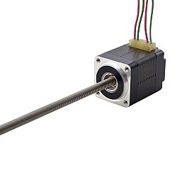 Nema 8 비캡티브 28.2mm 스택 0.24A 리드 0.6096mm(0.024") 길이 150mm