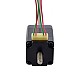NEMA 8 비캡티브 Acme 선형 스테퍼 모터 0.5A 28.2mm StackScrew 리드 2mm(0.07874) 리드 길이 150mm