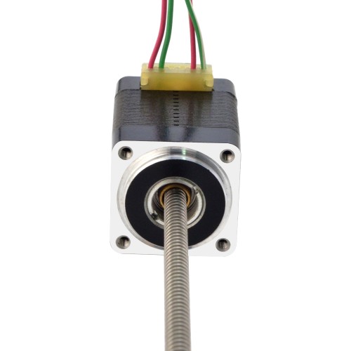 NEMA 8 비캡티브 Acme 선형 스테퍼 모터 0.5A 28.2mm StackScrew 리드 2mm(0.07874) 리드 길이 150mm
