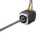 NEMA 8 비캡티브 Acme 선형 스테퍼 모터 0.5A 28.2mm StackScrew 리드 2mm(0.07874) 리드 길이 150mm