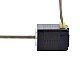 NEMA 8 비캡티브 Acme 선형 스테퍼 모터 0.5A 28.2mm 스택 나사 리드 1mm(0.03937) 리드 길이 150mm