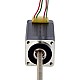 NEMA 8 비캡티브 Acme 선형 스테퍼 모터 0.5A 38.2mm 스택 나사 리드 2mm(0.07874) 리드 길이 150mm