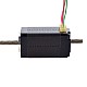 NEMA 8 비캡티브 Acme 선형 스테퍼 모터 0.5A 38.2mm 스택 나사 리드 4mm(0.1575) 리드 길이 150mm