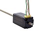 NEMA 8 비캡티브 Acme 선형 스테퍼 모터 0.5A 38.2mm 스택 나사 리드 1mm(0.03937) 리드 길이 150mm