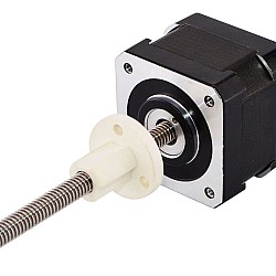 Nema 17 외부 34mm 스택 1.5A 리드 4.877mm(0.192") 길이 150mm
