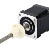 Nema 17 외부 48mm 스택 2.6A 리드 4.877mm(0.192) 길이 250mm