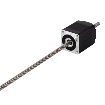 Nema 8 비캡티브 30mm 스택 0.24A 리드 4mm(0.15748") 길이 150mm