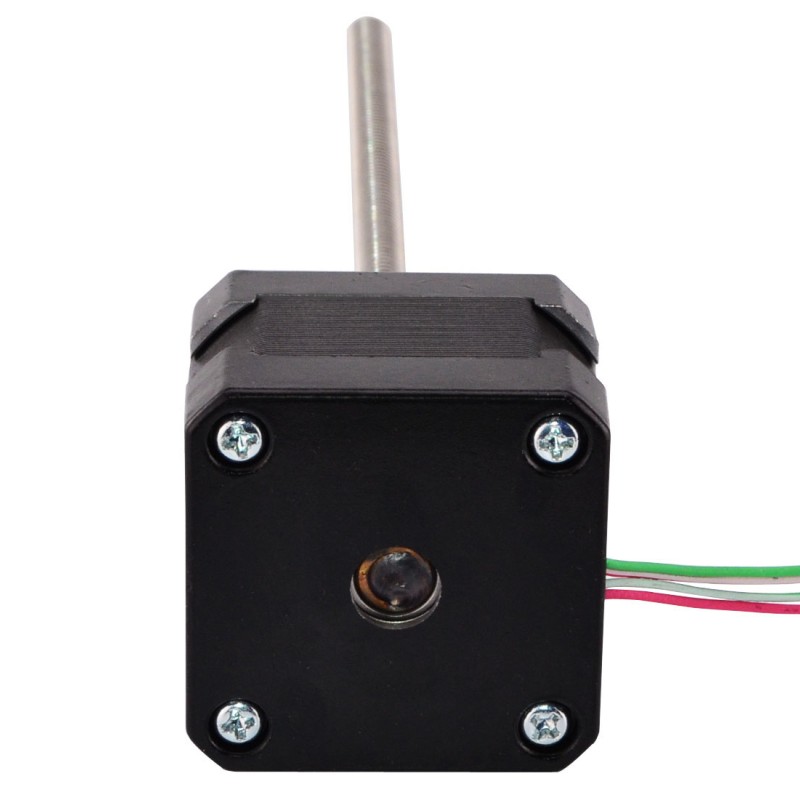 Nema 17 외부 34mm 스택 0.7A 리드 2.4384mm(0.096) 길이 150mm