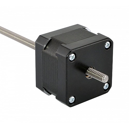 Nema 17 비캡티브 34mm 스택 1.5A 리드 2.4384mm(0.096) 길이 150mm