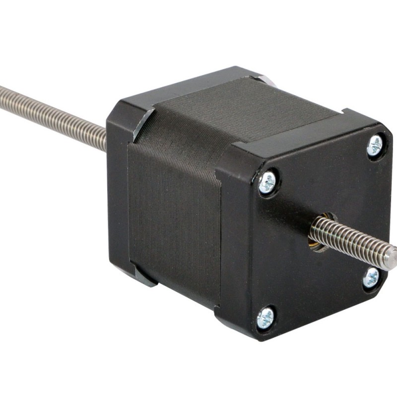 Nema 17 비캡티브 48mm 스택 2.6A 리드 4.877mm(0.192) 길이 250mm