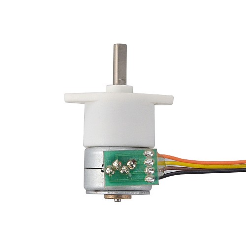 Φ15x22.3mm PM 스테퍼 모터 W/기어 비율 50:1 스퍼 기어박스 Φ15x22.3mm PM 스테퍼 모터 W/기어 비율 50:1 스퍼 기어박스