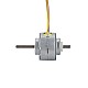 Φ25x15.6mm PM 비캡티브 선형 스테퍼 모터 0.23A 리드 1mm/0.039 길이 50mm