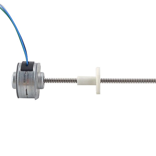 Φ25x14.5mm PM 외부 선형 스테퍼 모터 0.143A 리드 1.22mm/0.047 길이 174mm