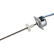 Φ25x14.5mm PM 외부 선형 스테퍼 모터 0.143A 리드 1.22mm/0.047 길이 174mm